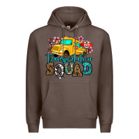 Coffee transportation squad school bus Premium Hoodie - Jasminsmagicworld