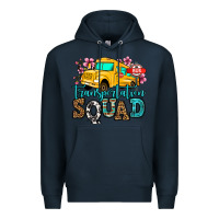 Navy transportation squad school bus Premium Hoodie - Jasminsmagicworld