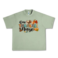 Oil Green one thankful nurse Urban Heavy Tee - CowGirlArtShop