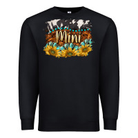 Black western mini Premium Sweatshirt - BarkalooDesign