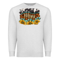 Oatmeal Heather western mini Premium Sweatshirt - BarkalooDesign
