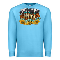 Ocean Blue western mini Premium Sweatshirt - BarkalooDesign