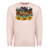 Pale Pink western mini Premium Sweatshirt - BarkalooDesign