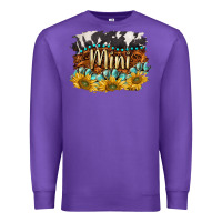 Purple western mini Premium Sweatshirt - BarkalooDesign
