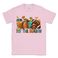 Bubblegum Pink Tis' the season Fall Classic Tee - NancyCooperArtShop