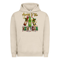 Pigment French Oak cheers to the new year with beers Urban Hoodie - AdoDesignShop