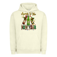Pigment Pistachio cheers to the new year with beers Urban Hoodie - AdoDesignShop