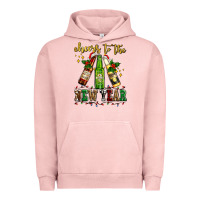 Pigment Salmon cheers to the new year with beers Urban Hoodie - AdoDesignShop