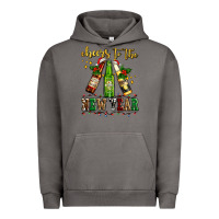 Pigment Tornado cheers to the new year with beers Urban Hoodie - AdoDesignShop