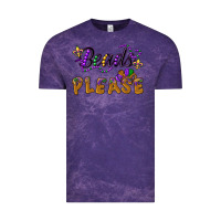 Cloud Purple beads please Vintage Tee - CowGirlArtShop