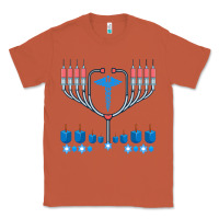 Copper jewish hanukkah chanukah doctor medical menorah  gifts Classic Tee - trangStudio