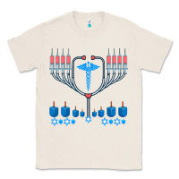 Natural jewish hanukkah chanukah doctor medical menorah  gifts Classic Tee - trangStudio