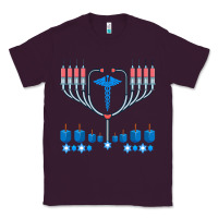 Plum jewish hanukkah chanukah doctor medical menorah  gifts Classic Tee - trangStudio
