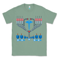 Sage jewish hanukkah chanukah doctor medical menorah  gifts Classic Tee - trangStudio