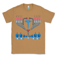 Toasted Coconut jewish hanukkah chanukah doctor medical menorah  gifts Classic Tee - trangStudio