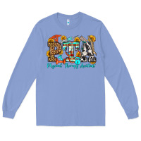 Colony Blue physical therapy assistant olivia Long Sleeve Tee - OliviaCreatesArt