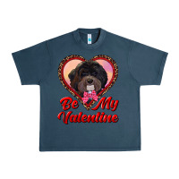 Midnight Navy be my valentine Urban Heavy Tee - RanaPortraitStore