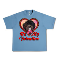 Pebble Blue be my valentine Urban Heavy Tee - RanaPortraitStore
