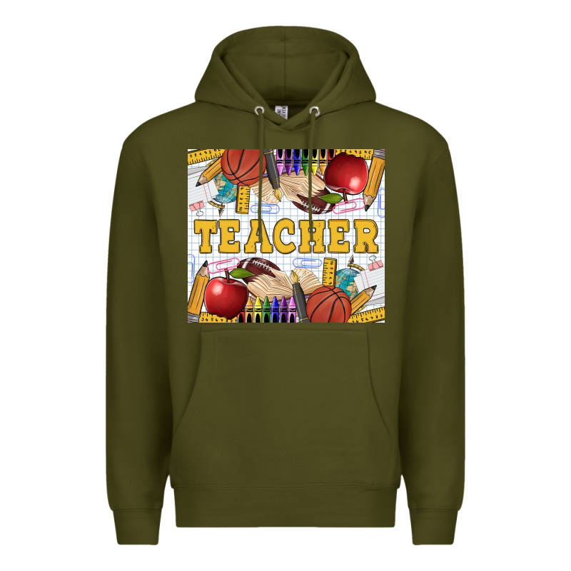 Teacher Premium Hoodie by LillyAllenDesigns | Teevron