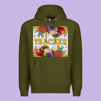 Teacher Premium Hoodie Designed By Lillyallendesigns