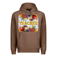 Chestnut Teacher Premium Hoodie - LillyAllenDesigns