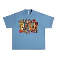 Pebble Blue i love fall most of all Urban Heavy Tee - CowGirlArtShop