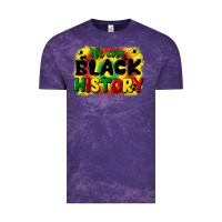 Cloud Purple we are black history Vintage Tee - CowGirlArtShop