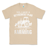 Mushroom Yes I Do Have A Retirement Plan Farming Funny Farmer Gift Classic Tee - trangStudio