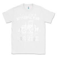 White Yes I Do Have A Retirement Plan Farming Funny Farmer Gift Classic Tee - trangStudio