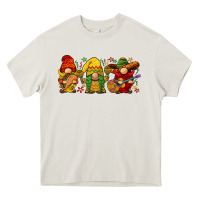 Cream cinco de mayo gnomies Heavy Core Tee - BarkalooDesign