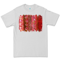 Dove Grey Valentine's Day Brushstrokes Premium Tee - RanaPortraitStore