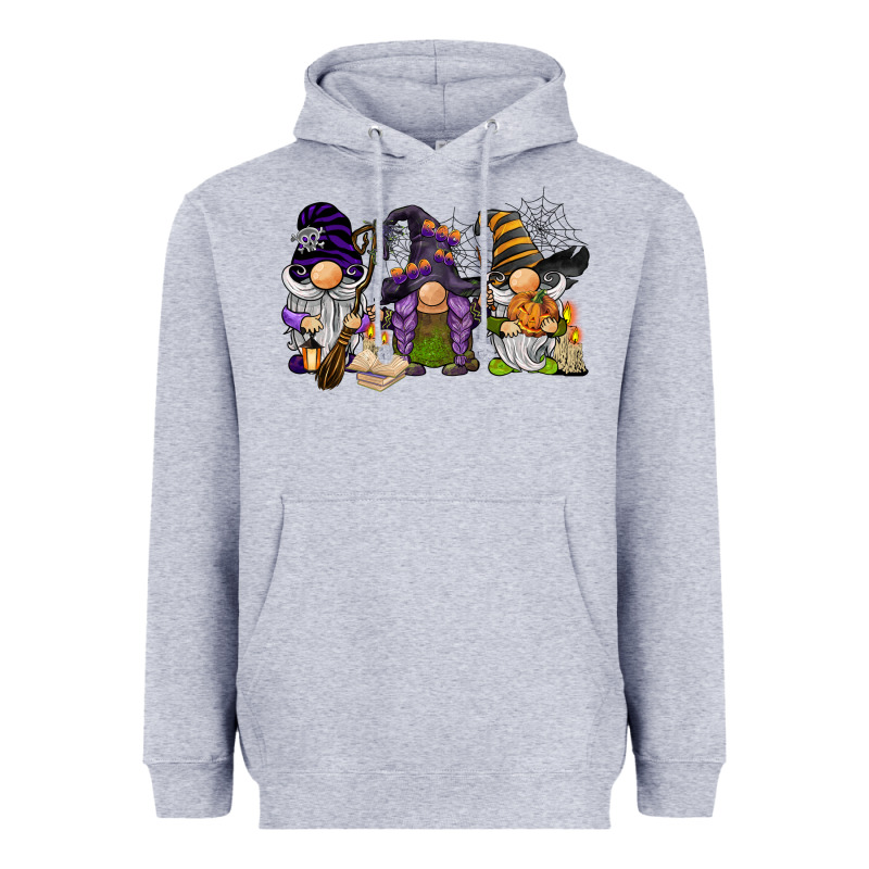 Halloween Gnomies Heavyweight Hoodie by BarkalooDesign | Teevron
