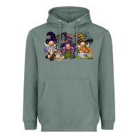 Sage halloween gnomies Heavyweight Hoodie - BarkalooDesign