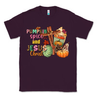 Plum Pumpkin spice and Jesus christ Classic Tee - NancyCooperArtShop