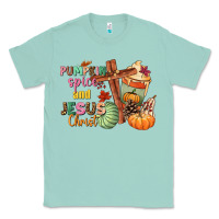 Pumpkin Spice And Jesus Christ Classic Tee | Teevron