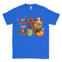 True Royal Pumpkin spice and Jesus christ Classic Tee - NancyCooperArtShop