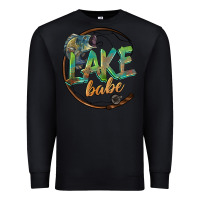 Black lake babe Premium Sweatshirt - BarkalooDesign