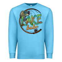 Ocean Blue lake babe Premium Sweatshirt - BarkalooDesign