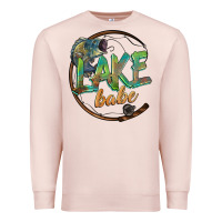 Pale Pink lake babe Premium Sweatshirt - BarkalooDesign