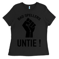 Black Bad Spellers Ladies Tee - Bettercallsaul