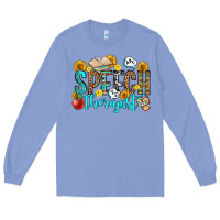 Colony Blue speech therapist Long Sleeve Tee - OliviaCreatesArt