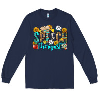 Navy speech therapist Long Sleeve Tee - OliviaCreatesArt