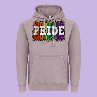 Pride Barcode Vintage Hoodie Designed By Cowgirlartshop