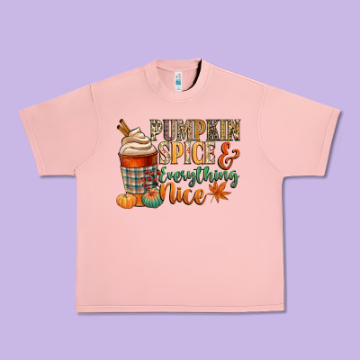 Pumpkin Spice And Everything Nice Urban Heavy Tee Designed By Cowgirlartshop