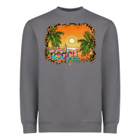 Storm beach vibes Heavyweight Sweatshirt - CowhideDigitalArt