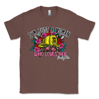 Chestnut im just a woman who loves her firefighter Classic Tee - SublimationCraftShop