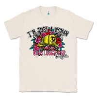 Natural im just a woman who loves her firefighter Classic Tee - SublimationCraftShop