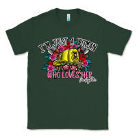 Sports Green im just a woman who loves her firefighter Classic Tee - SublimationCraftShop