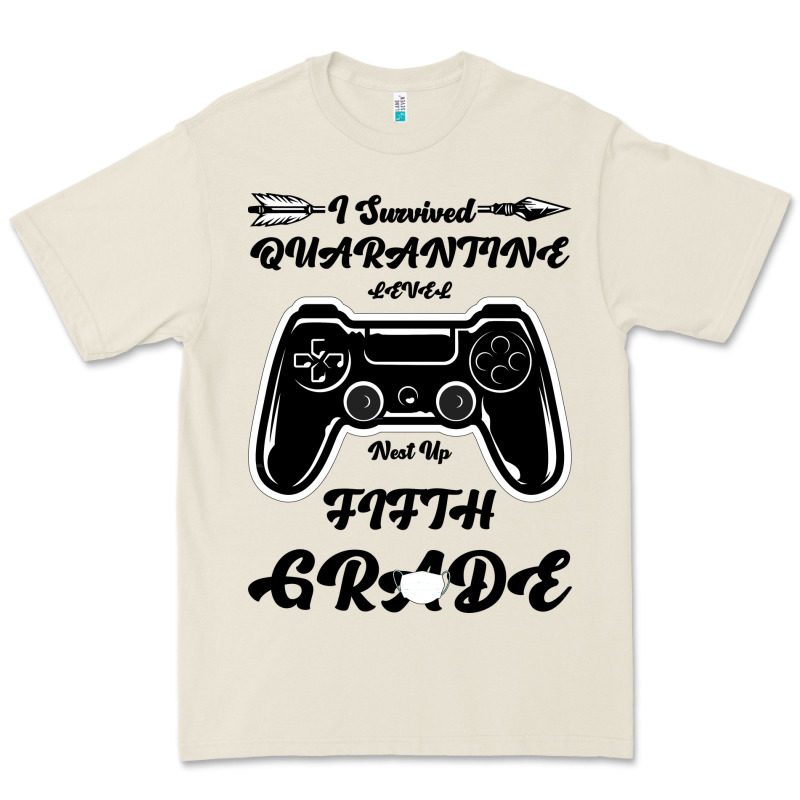 I Survived Quarantine Level Next Fifth Grade Premium Tee by Bettercallsaul | Teevron