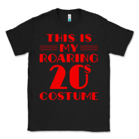 Black halloween roaring 20s costume Classic Tee - trangStudio